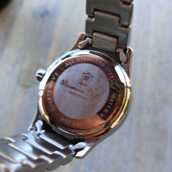 MOSSIMO Dutti RARE Retired Silver Stainless Steel Watch! EUC - Picture 8 of 14